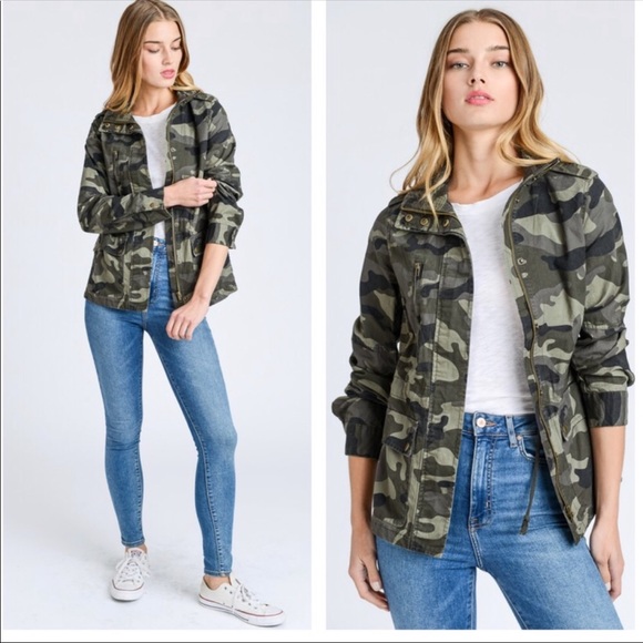 Last! Camouflage Pattern jacket with pocket - Picture 2 of 6